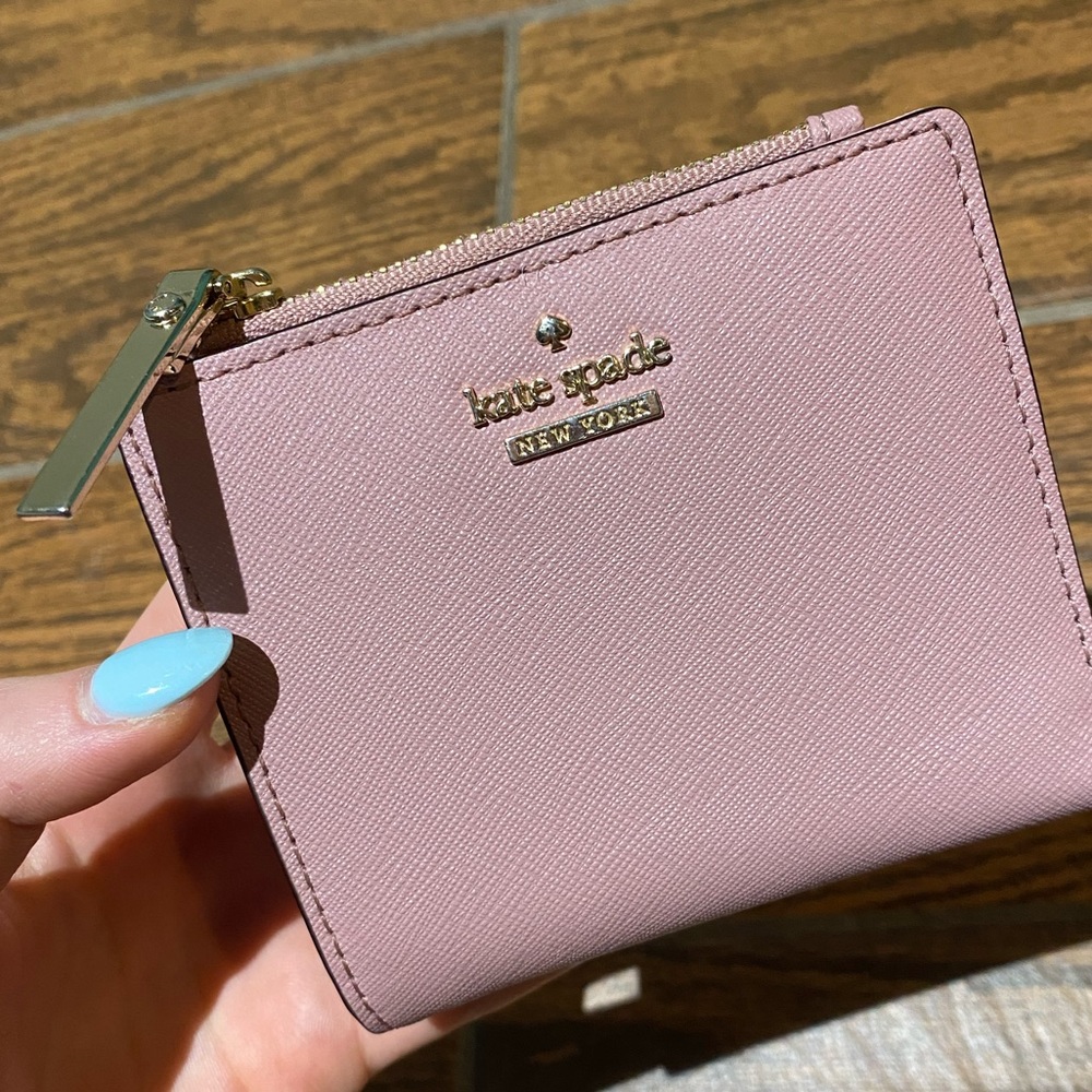 Kate Spade Baby Pink Compact Wallet